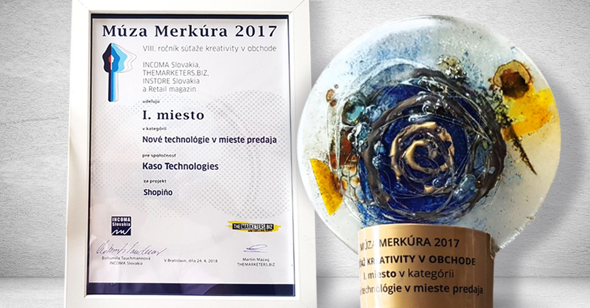 Diplom a cena Múza Merkúra 2017